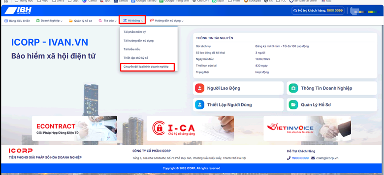 Hướng dẫn  chuyển đổi  mst HKD sang mã định danh bằng  số  CCCD